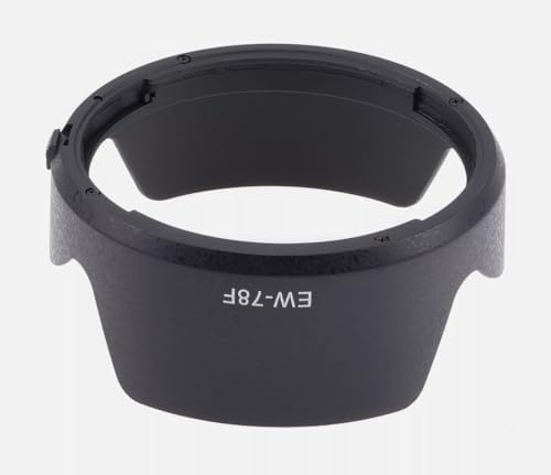 Alternative view of EW-78F Lens Parasoley – RF 24-240mm f/4-6.3 IS USM ile Uyumlu | Parlama ve Yansıma Önleyici Lens Hood | Dayanıklı ABS Gövde | Ters Takılabilir Tasarım