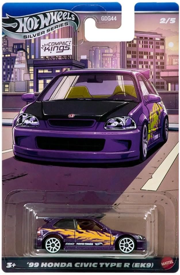 Temalı Arabalar Silver Serisi 99 HONDA CIVIC TYPE R (EK9) JKX57