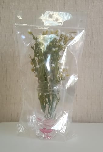 2 ADET DAHİL,VAZODA ÇİÇEK,BEYAZ YAPAY ÇİÇEK, DEKORATİF KRİSTAL DAMLALI 6X6X19CM