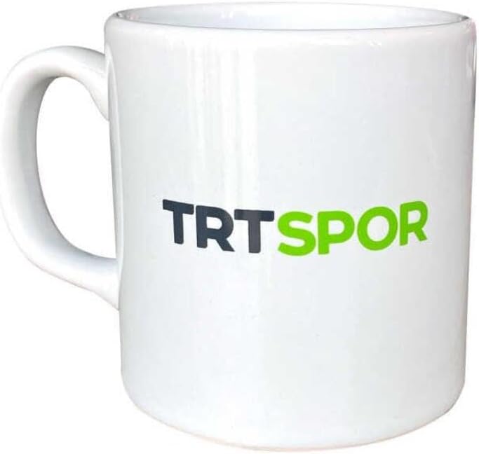 TRT Spor Logolu Beyaz Kupa