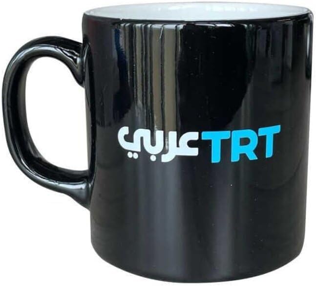 TRT Arabi Logolu Siyah Kupa