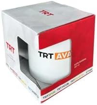 TRT Avaz Logolu Beyaz Kupa