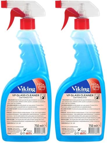 VP Glass Cleaner Cam Temizleyici 750 ml (2 paketi)