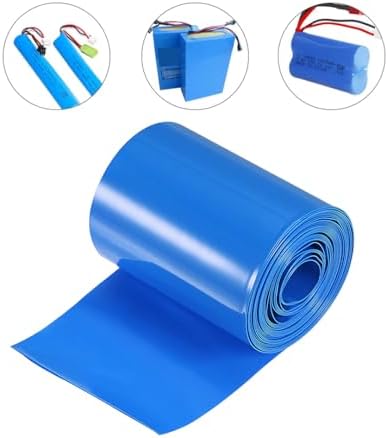 Alternative view of PVC Isı Büzülme Borusu Mavi, 75 mm, 1 MT, 18650 Pil Yalıtım Kablo Kılıfı