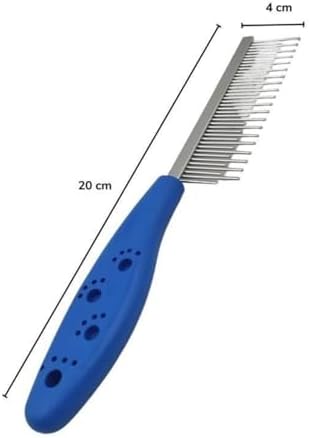 Alternative view of Tüy Açıcı Kedi Köpek Tarağı Tek Taraflı Metal Dişli Evcil Hayvan Bakım Fırçası