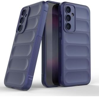 - Galaxy A17 ile uyumlu 5g Kılıf Kamera Korumalı Dalgalı Yumuşak Renkli Silikon Kapak Içi Kadife - lacivert