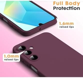 Alternative view of - Galaxy A17 ile uyumlu 5g Kılıf Lansman Kamera Korumalı İçi Süet Kadife Yumuşak Renkli Silikon Mat Hisli - kırmızı