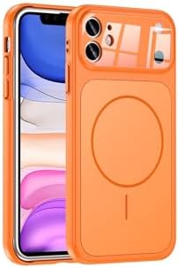 Alternative view of - 11 ile uyumlu İphone Kılıf 17 Pro Görünümlü ile uyumlu Özellikli Kamera Korumalı Pc Çevirici Formen Kapak - Turuncu