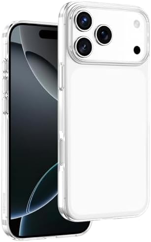Alternative view of - 17 Pro Max ile uyumlu Soft Arkası Mat Slim Kaymaz Çizilmez Kılıf - şeffaf