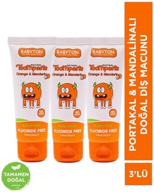 Alternative view of BABYTON Doğal Portakal&Mandalina Diş Macunu 3'Lü Set 50 Gr