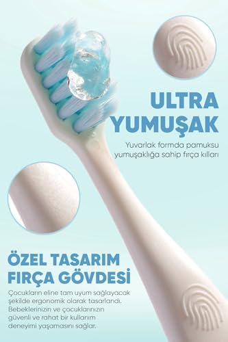 BABYTON Doğal Hindistan Cevizi Diş Macunu Ve Zebra Diş Fırçası 2'Li Set