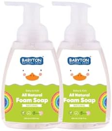 BABYTON Doğal Aromasız Köpük Sabun 2'Li Set 350 Ml