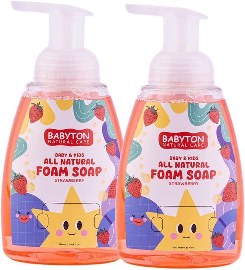 Alternative view of BABYTON Doğal Çilekli Köpük Sabun 2'Li Set 350 Ml