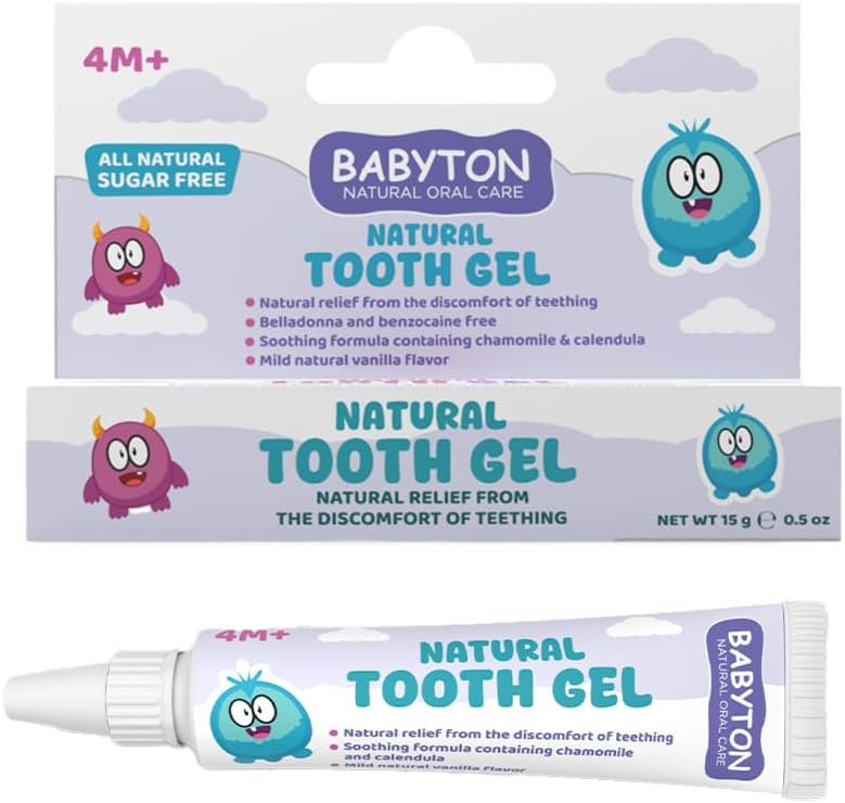 BABYTON Doğal Bebekler İçin Diş Jeli