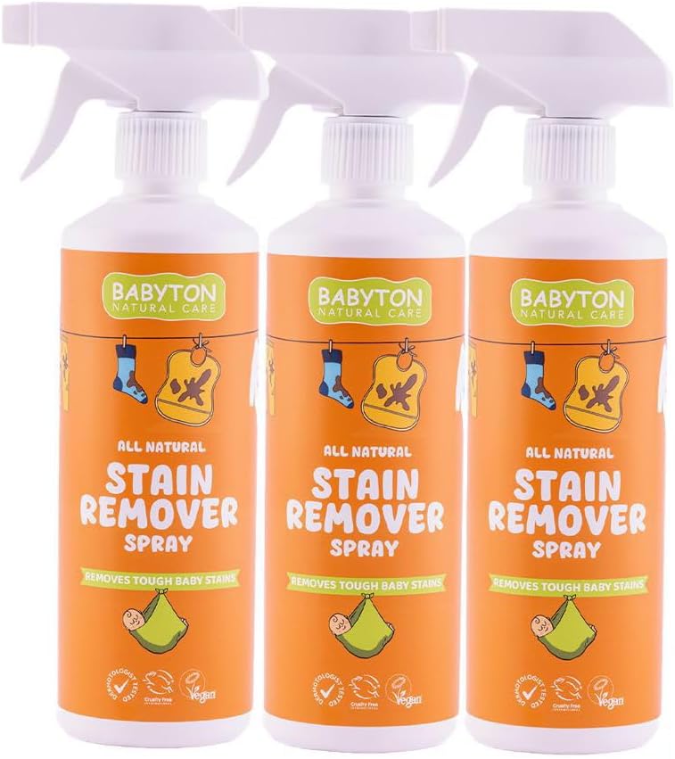BABYTON Doğal Çamaşır Leke Çıkarıcı 3'Lü Set 500 Ml X3