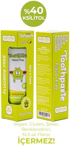 BABYTON Doğal Aromasız Diş Macunu 3'Lü Set 50 Gr
