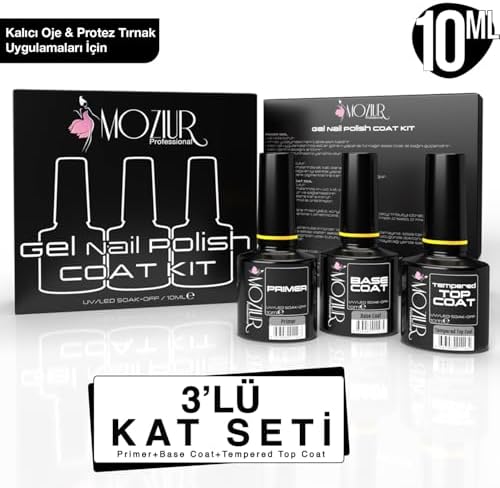 Protez Tırnak Seti & Kalıcı Oje & Nail Art Seti (POLY JEL)