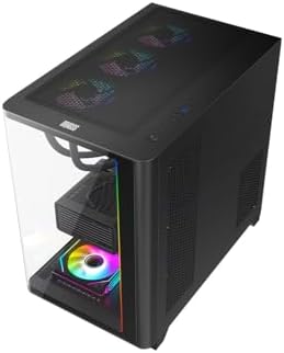 DRAGOS Ocean Curved Pro V2 7x Fan USB 3.0 TypeC 750W 80+ ATX Oyuncu Bilgisayar Kasası Siyah