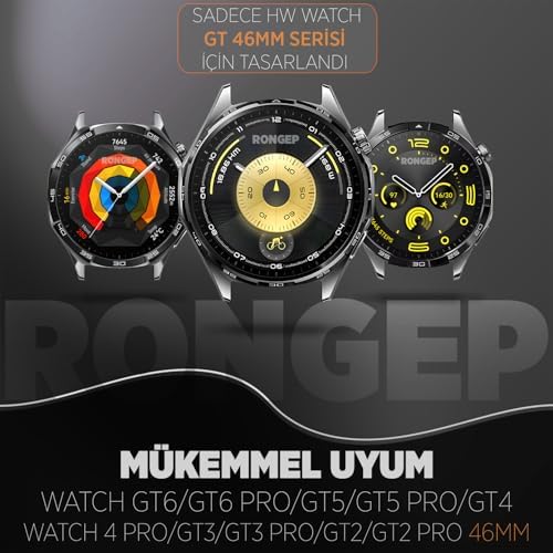 Alternative view of ile Uyumlu Fabric Loop 22mm Kordon GT6/GT6 Pro/GT5/GT5 Pro/GT4/GT3/GT3 Pro 46mm için Cırt Cırt Tasarım Yumuşak ve Konforlu GT6 Kordon Rahat Yapılı Terletmeyen GT6 Kayış