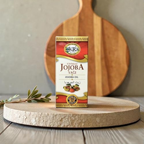 %100 Saf Jojoba Yağı – KRK Gıda (20 ml) | Doğal Cilt Bakım Yağı | Nemlendirici, Besleyici, Kuru Ciltlere Uygun | Saç, Cilt ve Tırnak Bakımı İçin Jojoba Oil | Yerli Üretim