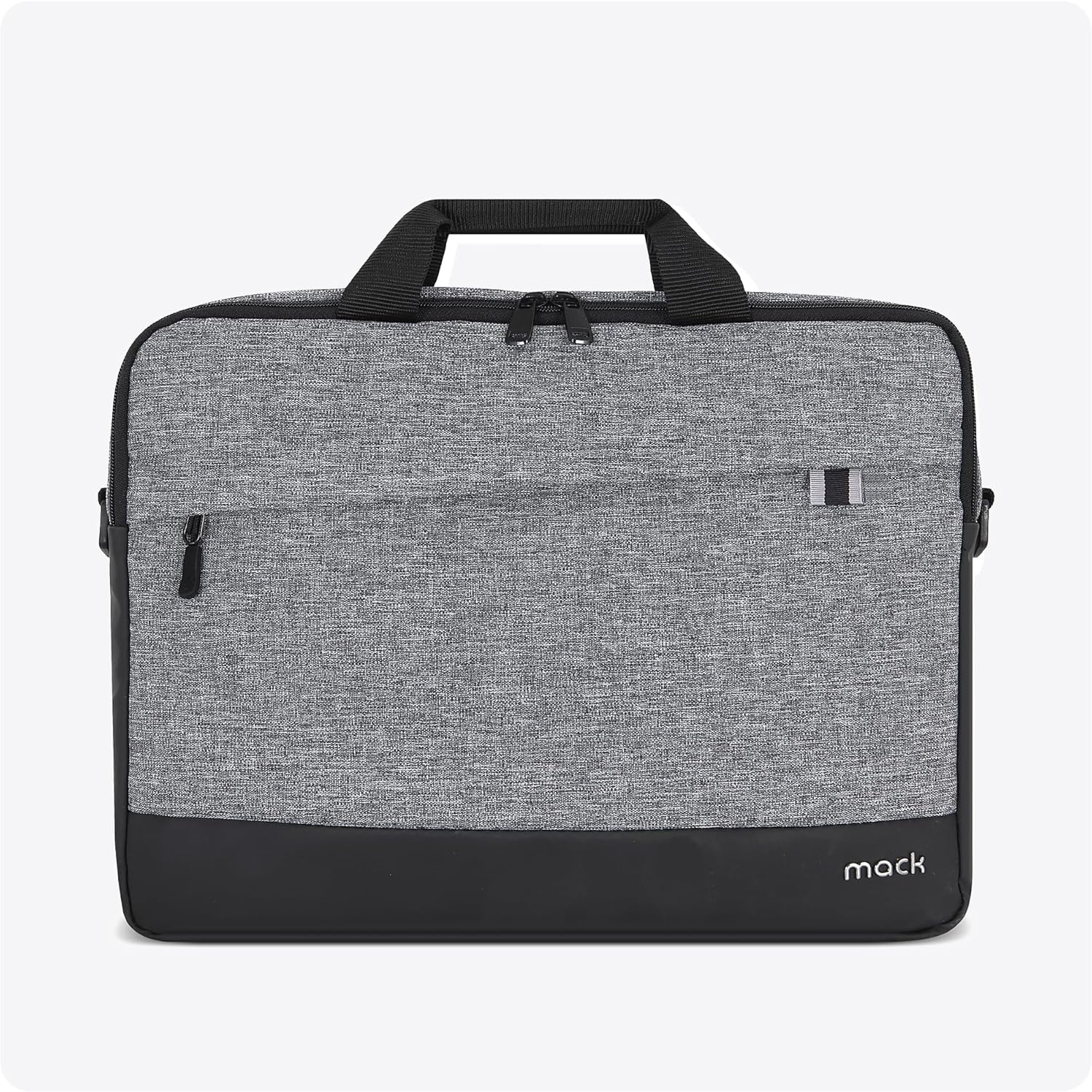 Alternative view of Unicity Eco MCE-1112 Çevre Dostu Laptop Çantası, YKK Fermuarlı Çantası, MacBook Air/Pro ile Uyumlu Bilgisayar Çantası, Erkek Kadın 14.1 inç Notebook El Çantası, Gri