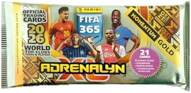 Alternative view of Lisanslı Panini FIFA 365 2026 Adrenalyn XL 1 Momentum Pack with 21