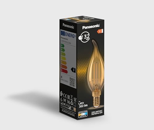 Alternative view of Filament Ampul (Mum Tipi) E14 FLAME 4W 360LM 2000K (Sarı Işık)