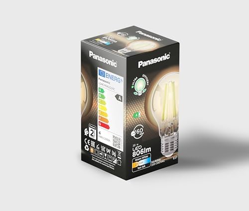 Alternative view of Filament Ampul E27 A Sınıfı Enerji 3.8W 806LM 2700K Clear