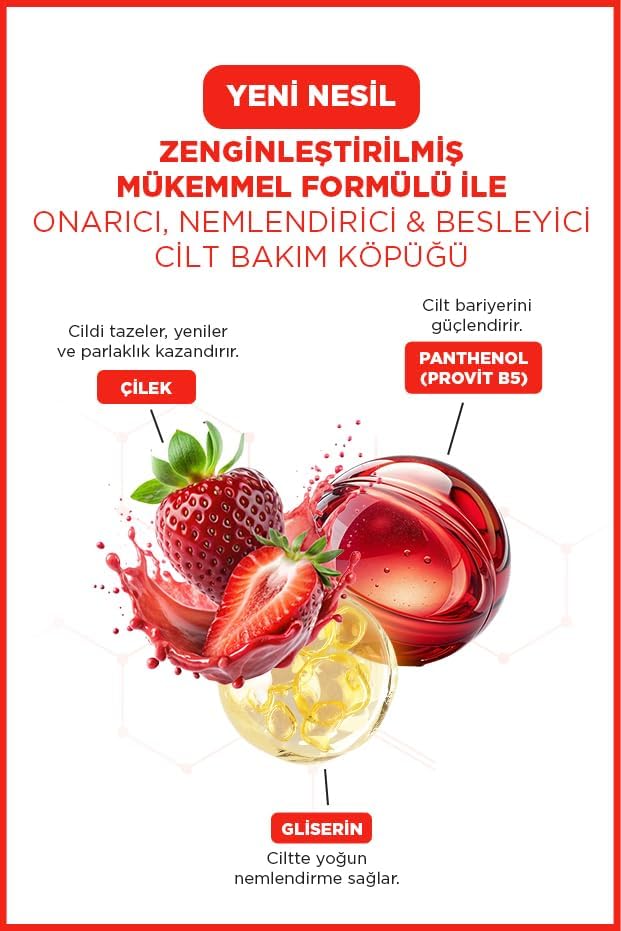 Cilt Bakım Köpüğü Strawberry & Cheesecake 100 ml-