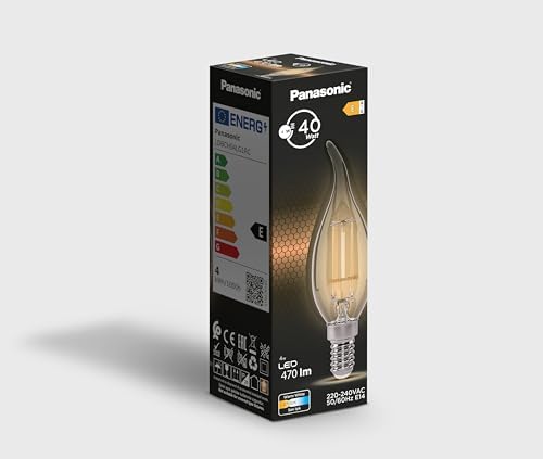Filament Ampul E14 FLAME (Mum Tipi) 4W 470LM 2700K Sarı Işık