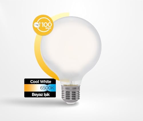 Filament Ampul E27 11W 1521LM 6500K Milky
