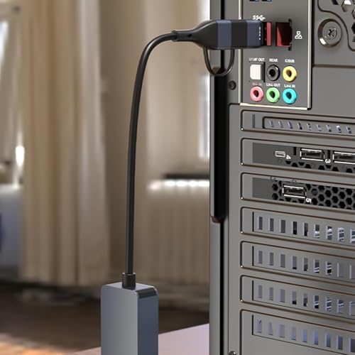 Alternative view of USB Type-C 2.5Gbps Ethernet Adaptörü – 10/100/1000/2500Mbps Hız Desteği, Windows ve Mac Uyumu, Bağlantı, USB 3.0 & Type-C Portları, Harici Güç Kaynağına İhtiyaç Yok | ZR1144
