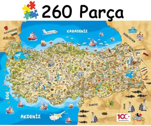 Alternative view of TÜRKİYE KÜLTÜR HARİTASI PUZZLE