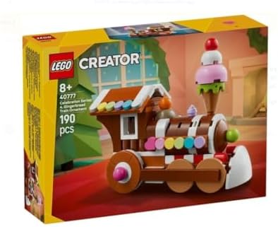 40777 Creator Kutlama Serisi: Zencefilli Kurabiye Tren Süsü