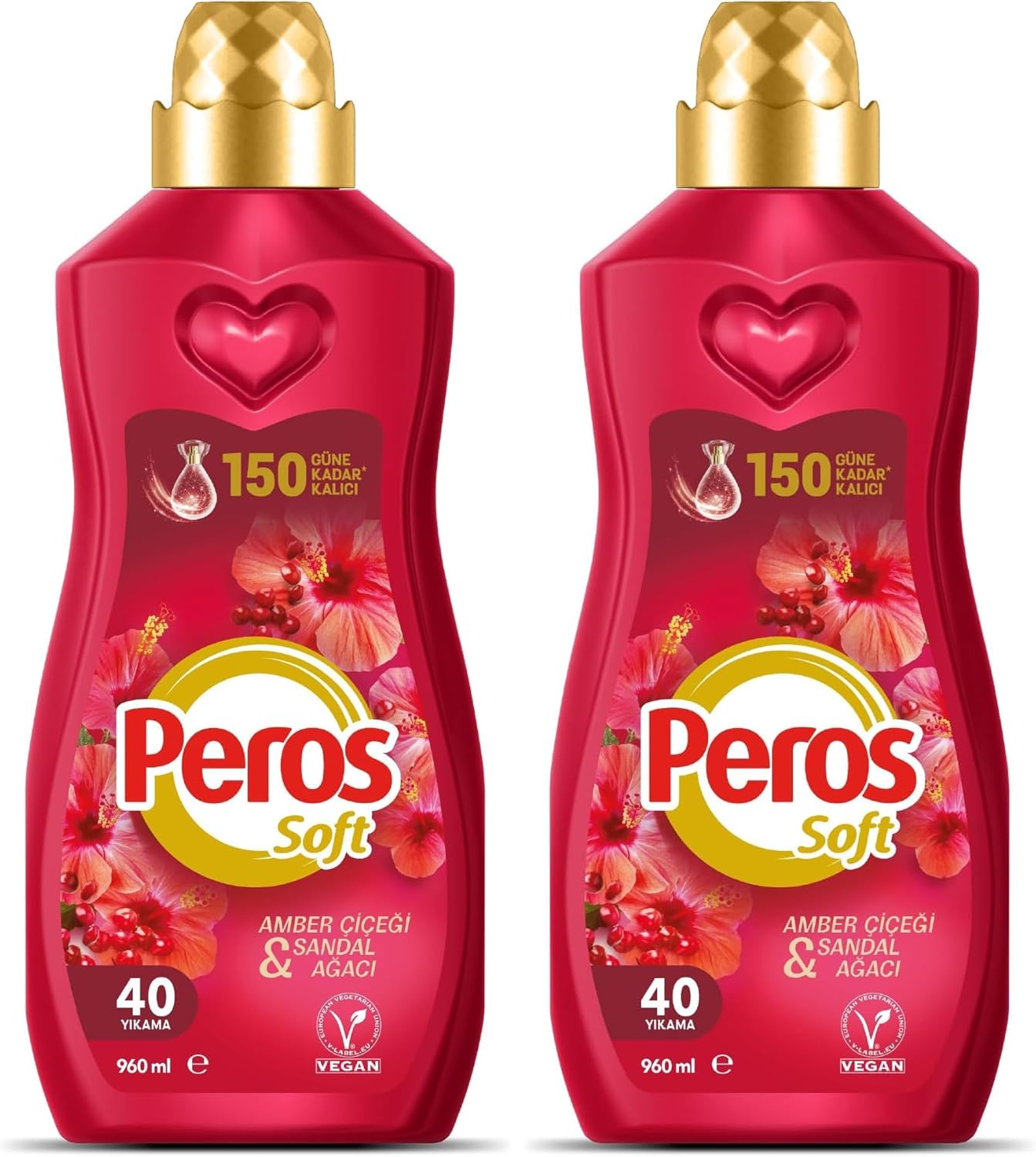Peros Konsantre Yumuşatıcı Çiçeği & Sandal Ağacı 960 ml (2 paketi)