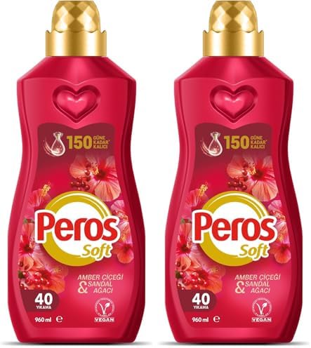 Alternative view of Peros Konsantre Yumuşatıcı Çiçeği & Sandal Ağacı 960 ml (2 paketi)