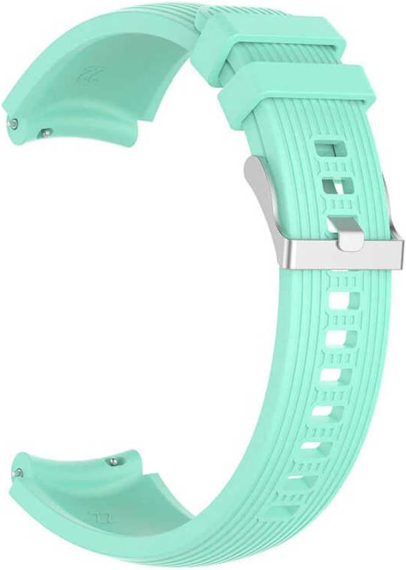 - Gts ile Uyumlu Bip Lite S Gtr 42mm Kordon Çizgili Silikon Kordon