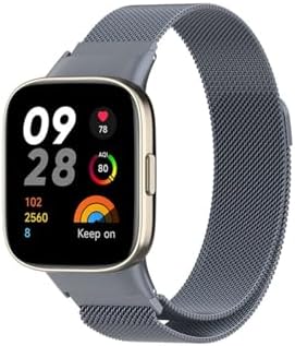- ile uyumlu 3 (DÜZ WATCH 3 DEĞİLDİR) Kordon Milano Loop Metal Kordon
