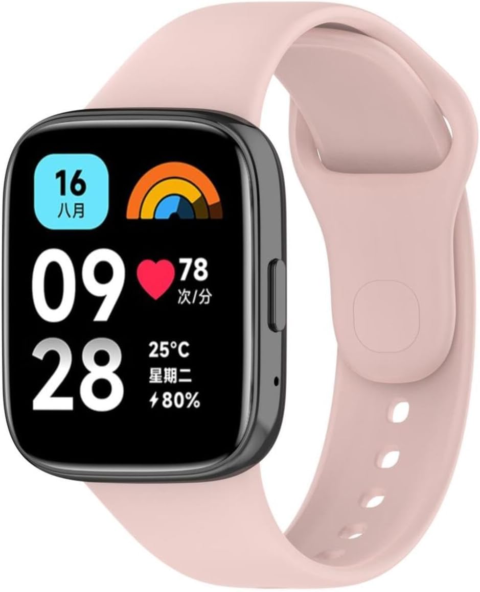 - ile uyumlu 3 (DÜZ WATCH 3 DEĞİLDİR) Kordon Spor Silikon Kordon