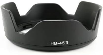 Alternative view of HB-45II Lens Parasoley – AF-S DX 18-55mm f/3.5-5.6G / VR/VR II ile Uyumlu | Parlama ve Yansıma Önleyici Petal Lens Hood | Dayanıklı ABS Tasarım