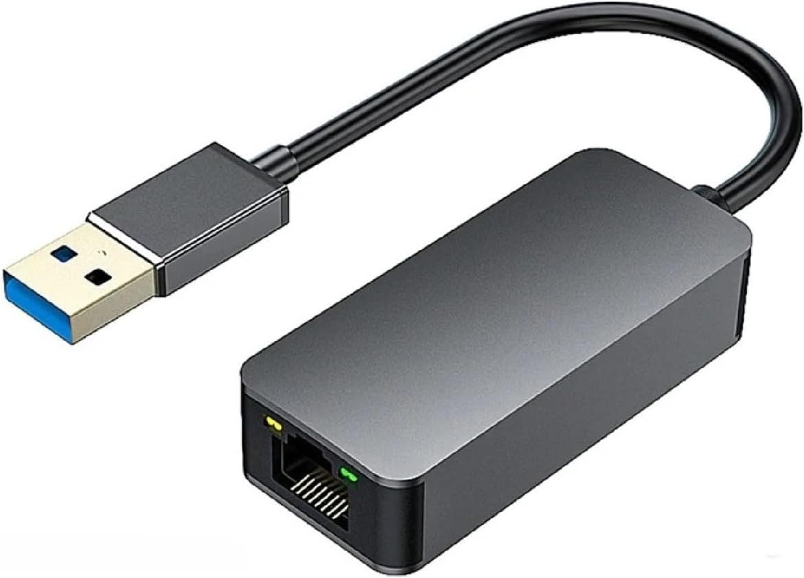 USB 3.2 Gen 1 USB-A to 2.5G Ethernet Adaptör, 2.5Gbps Ağ Kartı, 10/100/1000/2500 Mbps Destek, Full Duplex, Wake On LAN, Harici Güç Gerektirmez | ZR622