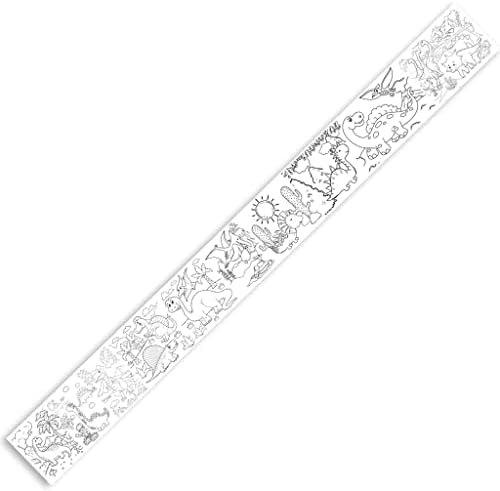 Alternative view of SinaTicaret Dinazorlar Devri Boyama Kağıdı Rulosu, 5 Metre x 45 cm, Sevimli Dinazorlar Temalı, Çocuklar İçin Eğitici ve Eğlenceli Aktivite