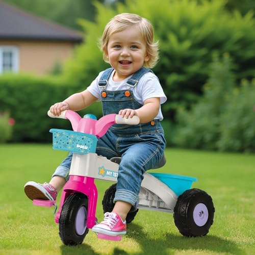 Dolu İlk Üç Tekerlekli Bisikletim Pvc Torbada Pembe 2576