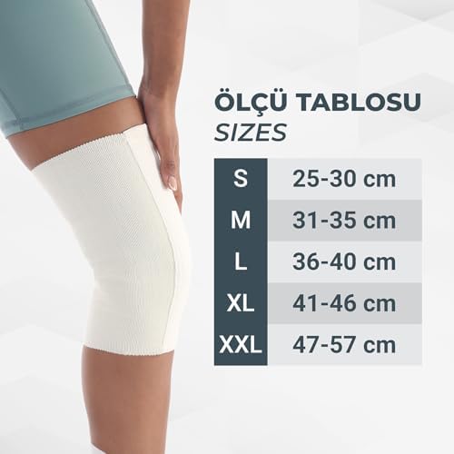 Alternative view of Flexy Medical Yün Termal Dizlik İçlik, Tutan Dizlik, Doğal Yün Dizlik, Kışlık Dizlik