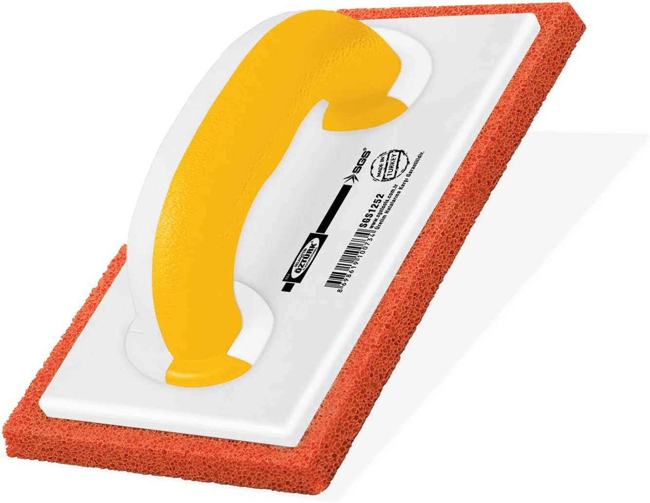 Alternative view of SGS Kauçuklu Mala, Ergonomik Kauçuk Tutma, Siyah Plastik, 14cm x 28cm, Standart, SGS1252