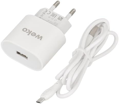 Alternative view of WEKO WK-21441 PDU QC 3.4 AMPER ŞARJ BAŞLIK ADAPTÖRÜ + 70 CM MICRO USB KABLO