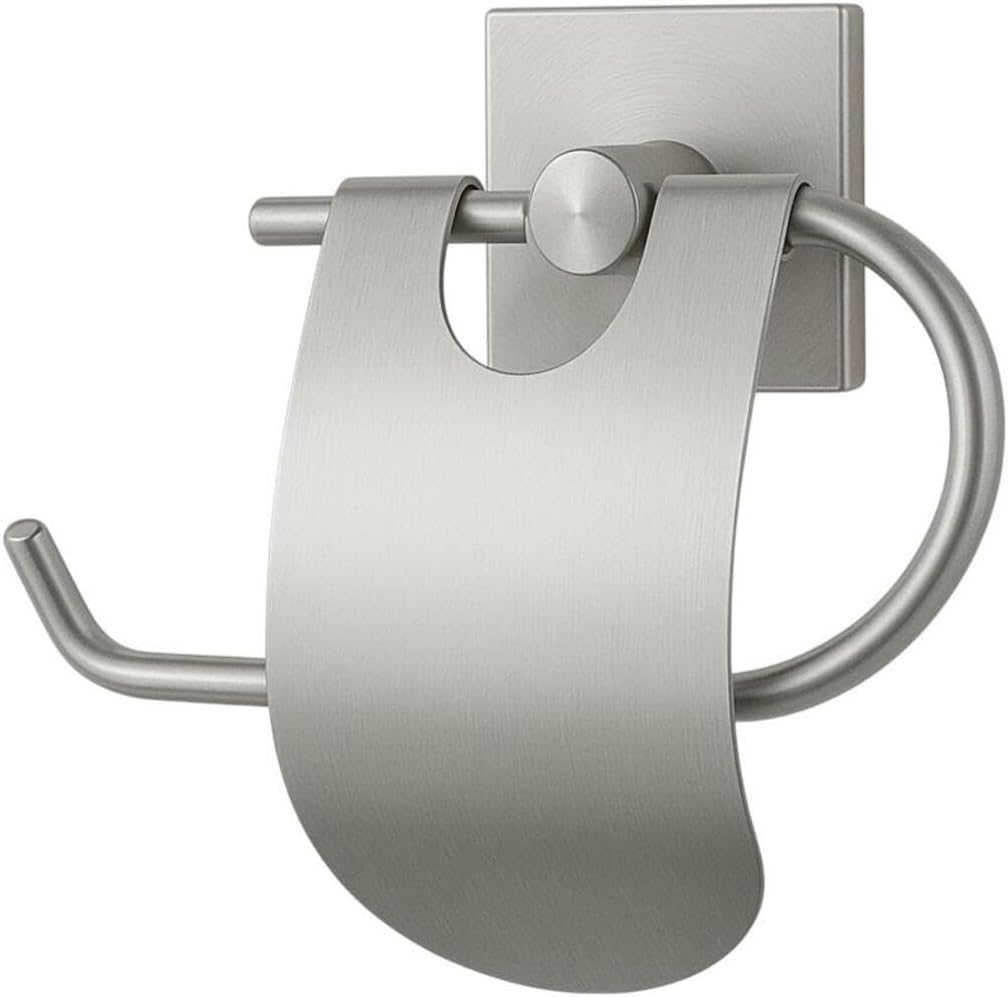Alternative view of Yapışkanlı İnce Kapaklı Kağıtlık Banyo Tuvalet Kağıtlığı