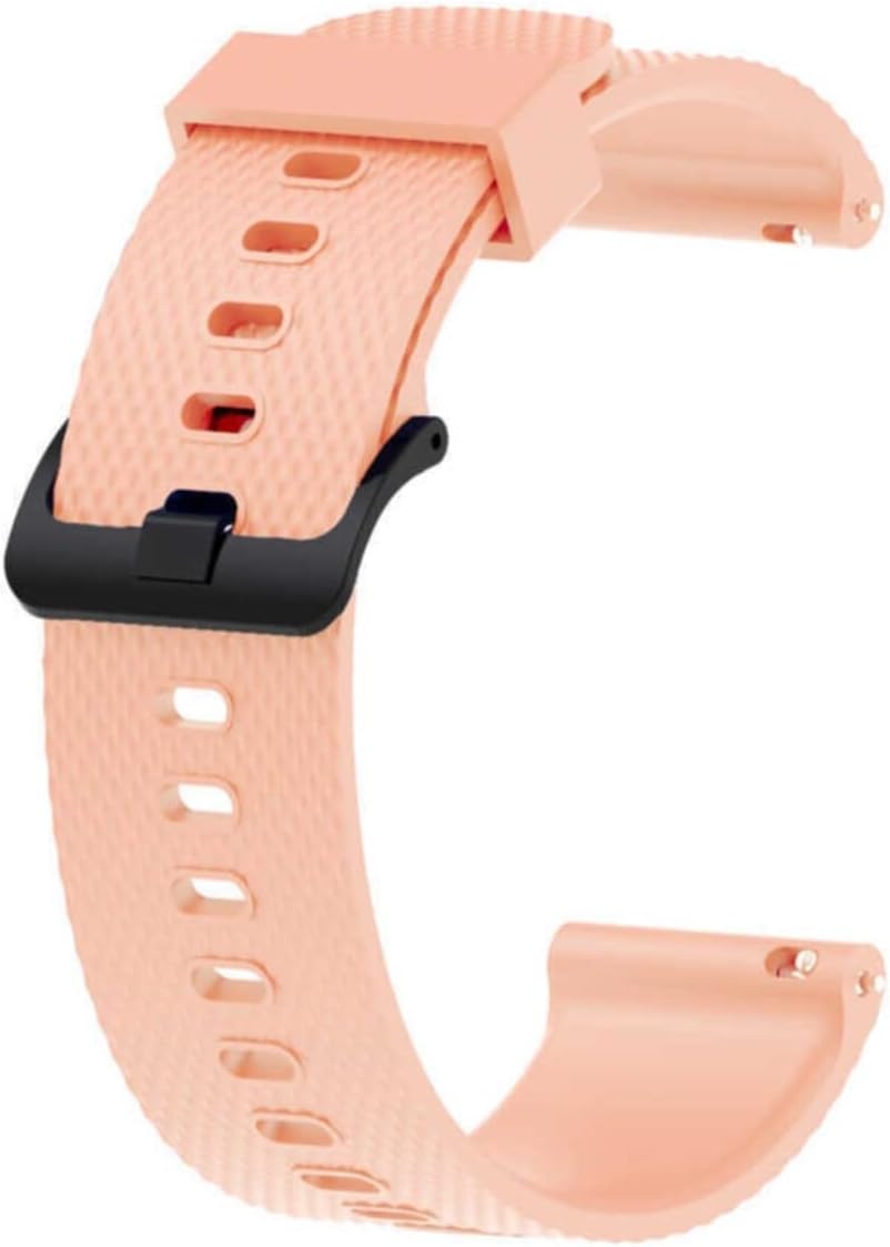 - Haylou ile uyumlu Solar Ls02 20 mm Kordon Tokalı Ekose Silikon