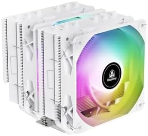 Alternative view of Segotep FZ6 Pro Beyaz 2x120mm Kule Tipi İşlemci Soğutucu (LGA 1700 ve AM5 Uyumlu)