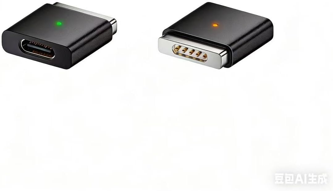 Type-C to MagSafe 2 İle Uyumlu Dönüştürücü | 100W Hızlı Şarj Destekli | MacBook İle Uyumlu Çevirici Gri SF-2